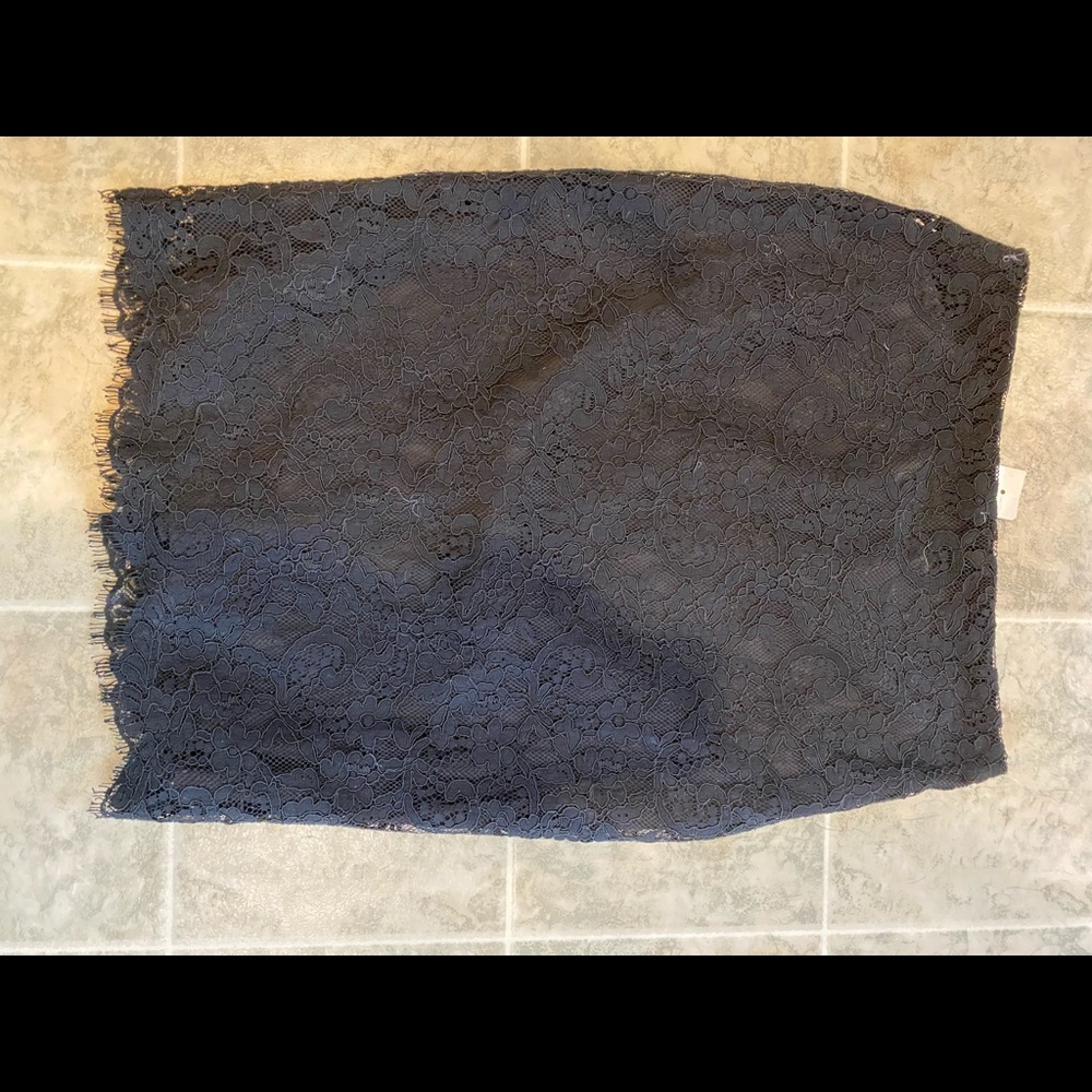 Ralph Lauren lace pencil skirt